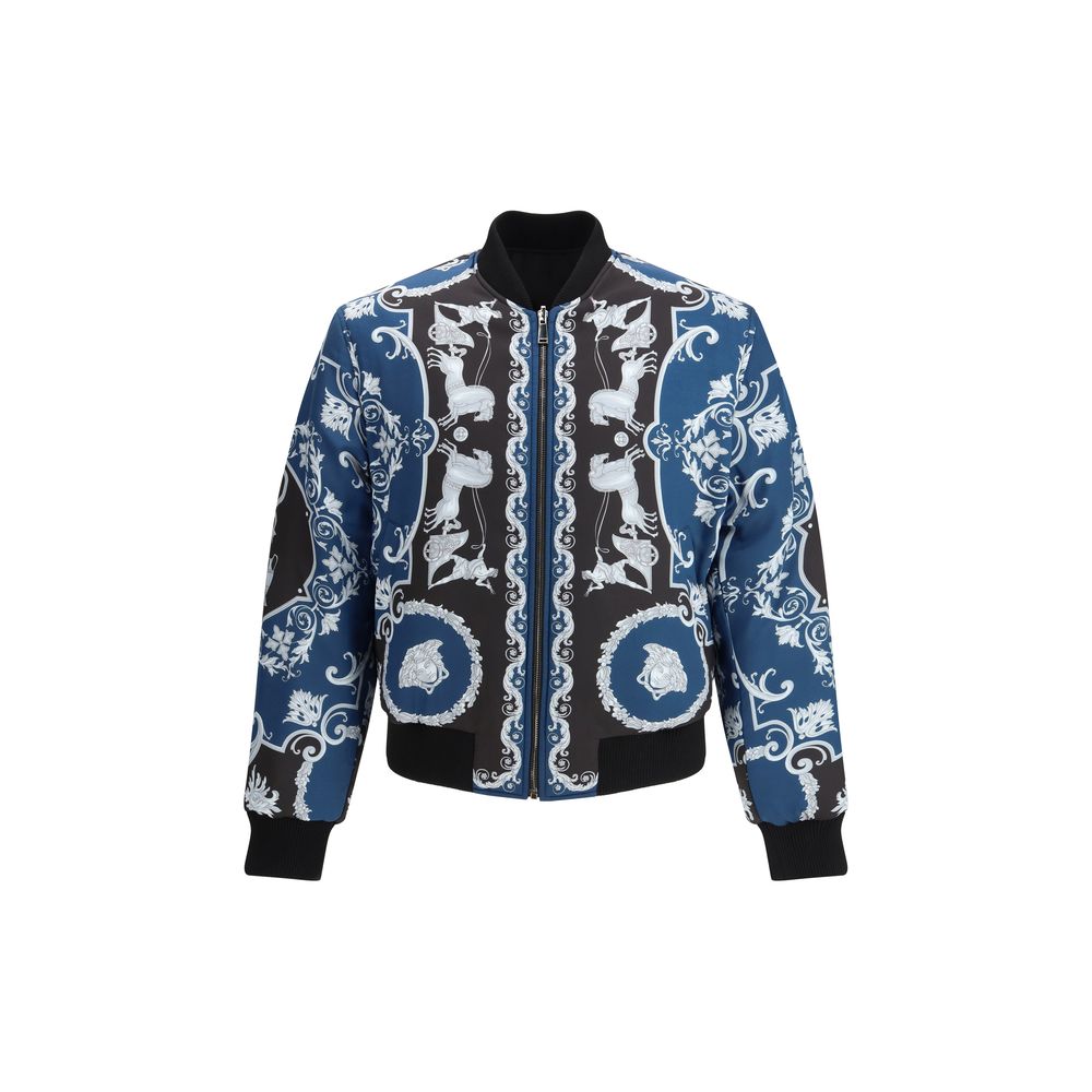 Reversible Polyamide Jacket — Black