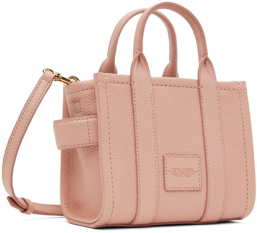 Marc Jacobs Pink 'The Leather Mini Tote Bag' Tote