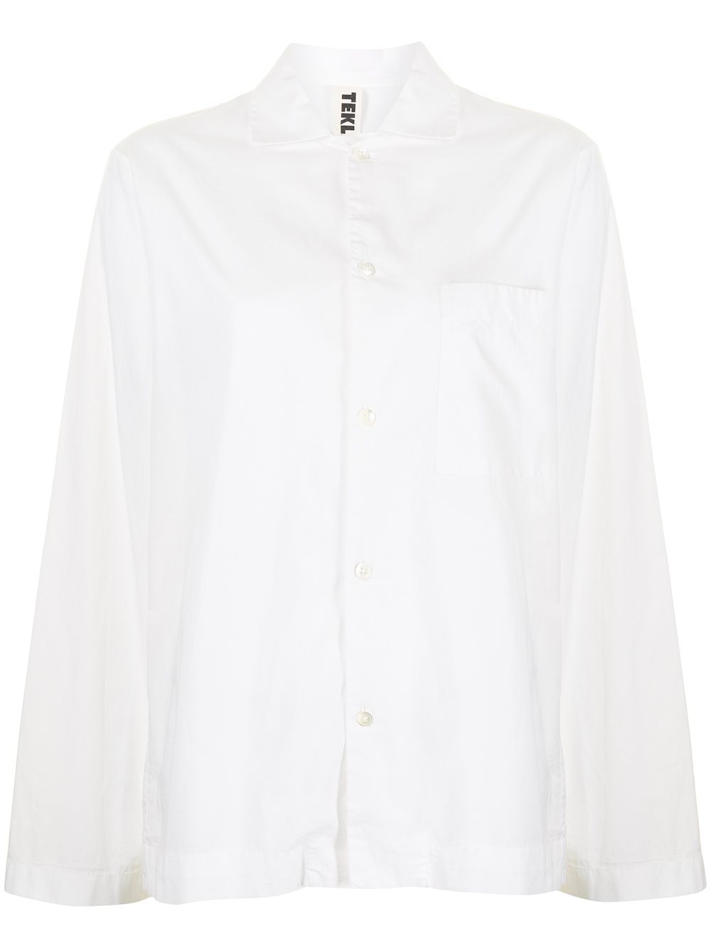 Poplin pajama shirt - Pink