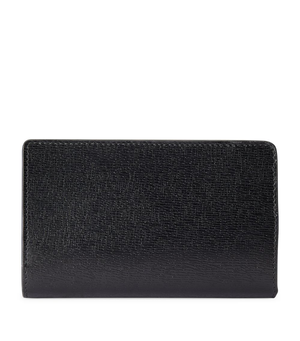 Leather Letter Script Wallet