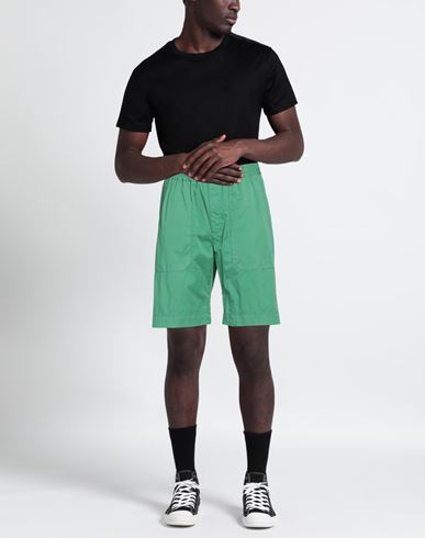 Man Shorts & Bermuda Shorts Green