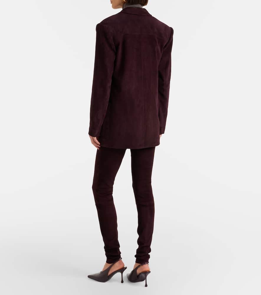 Carolyn suede leggings