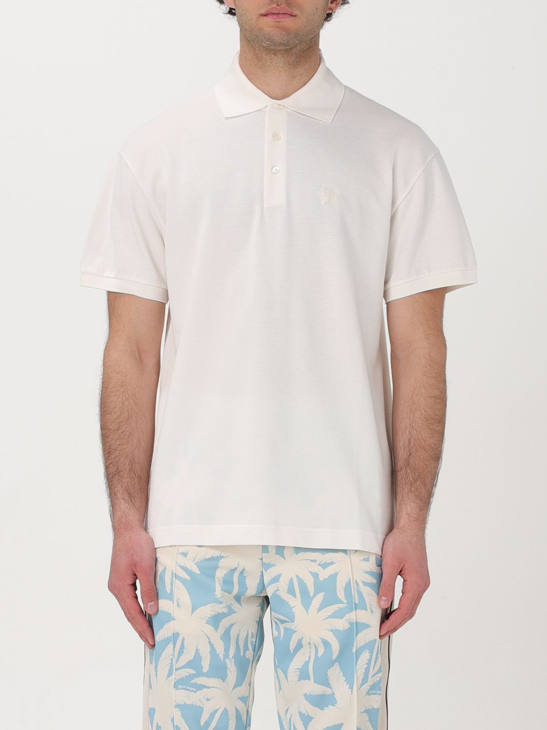 Polo Shirt Men color White