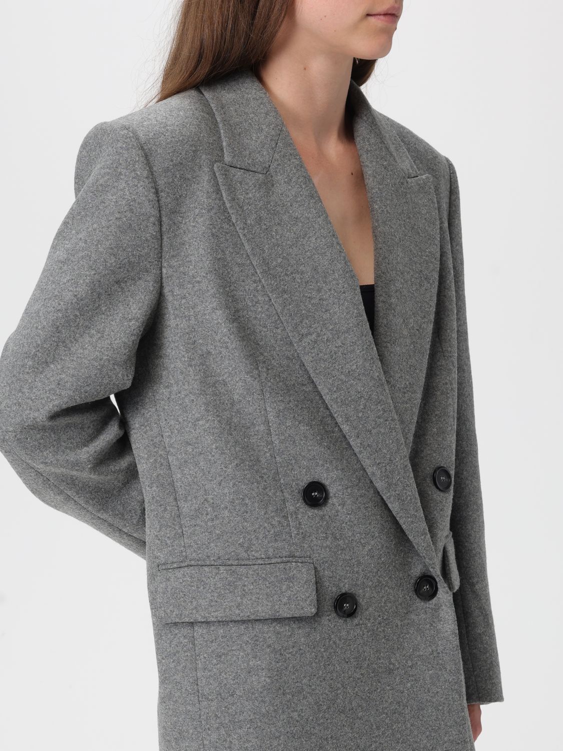 Jacket Woman color Grey