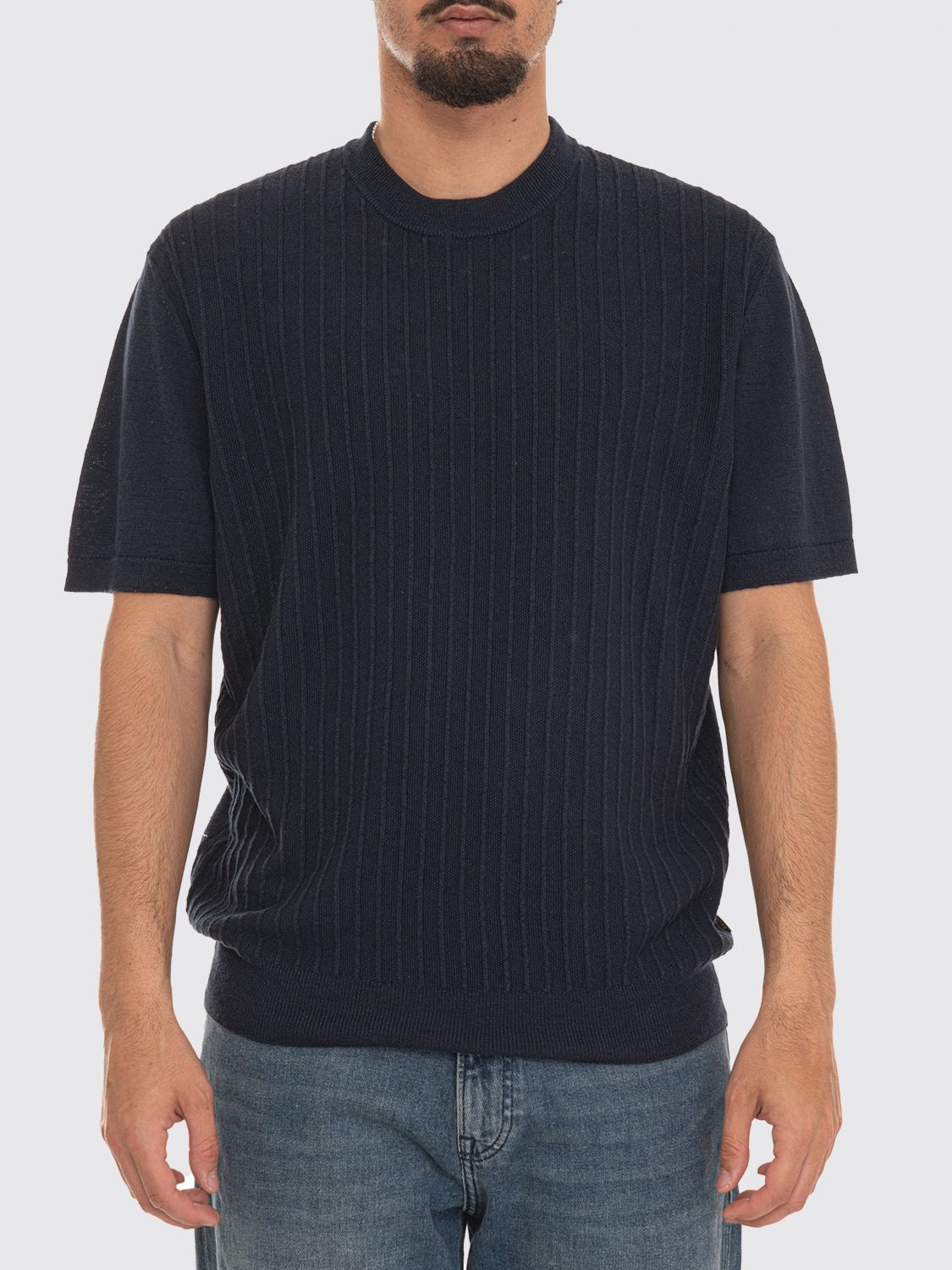 Sweater Men color Blue