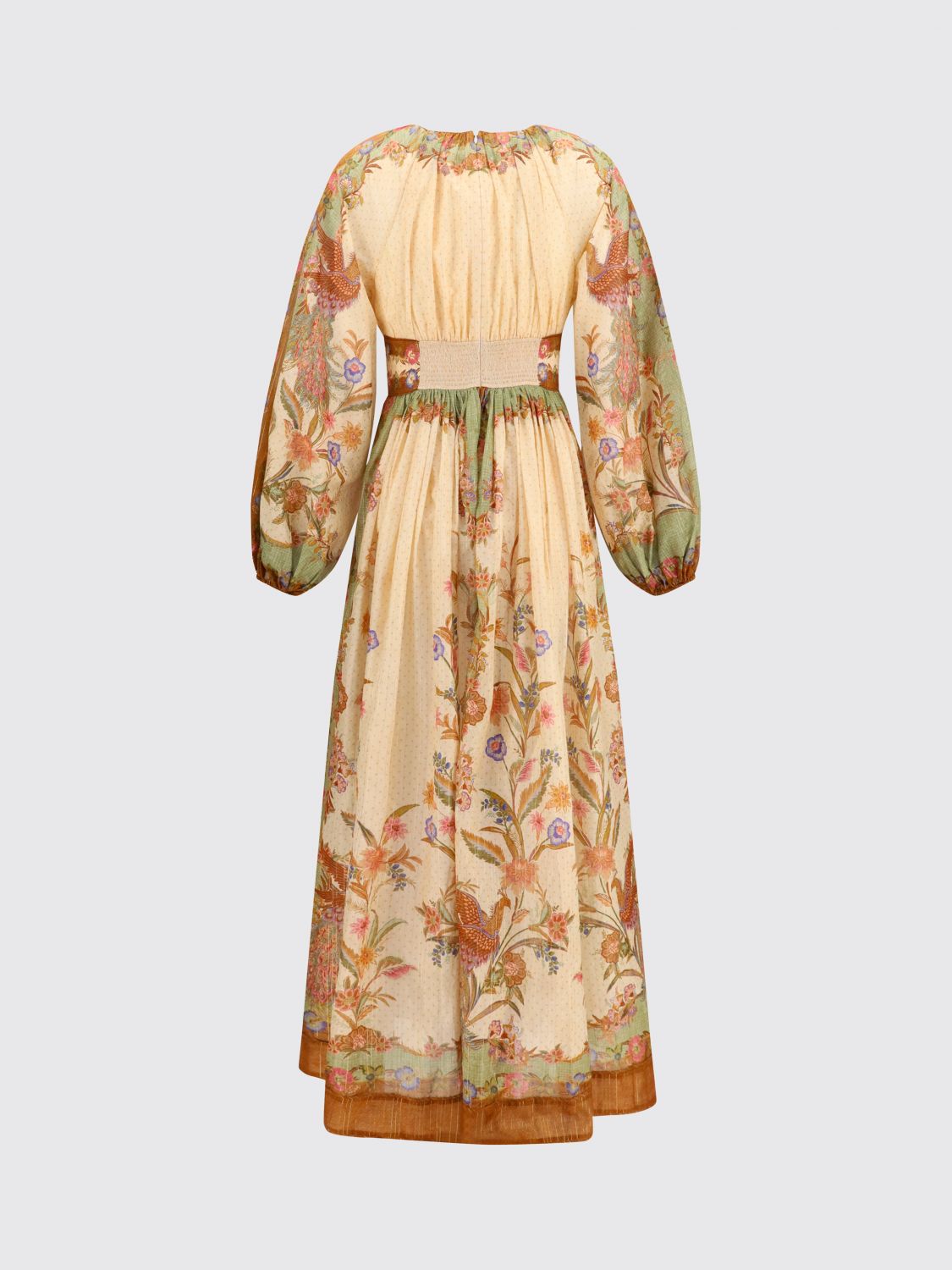 Dress Woman color Yellow Cream