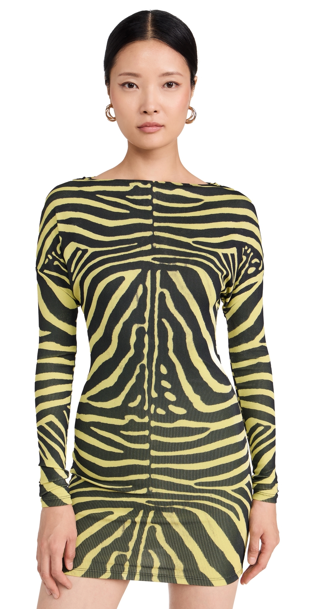 Etosha Mini Dress Yellow/Black