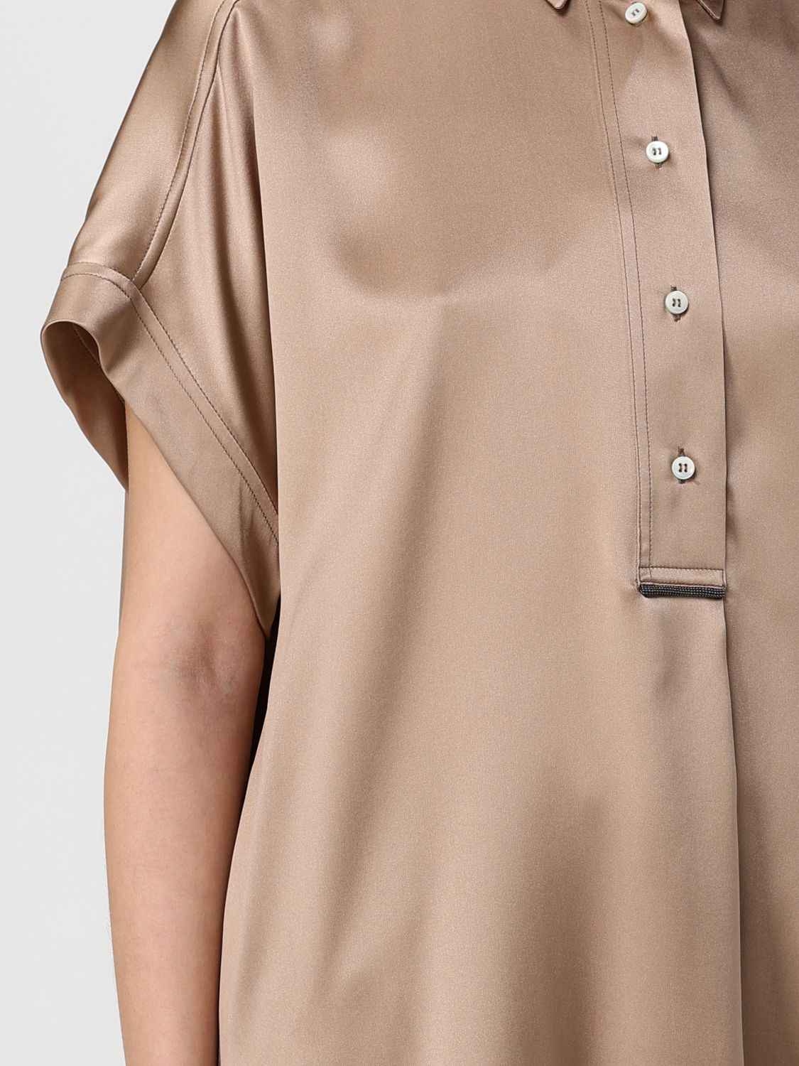 Shirt BRUNELLO CUCINELLI Woman color Kaki