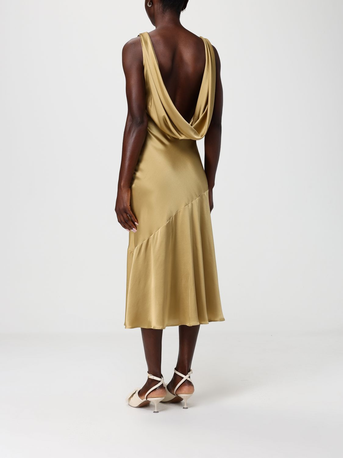 Dress Woman color Gold