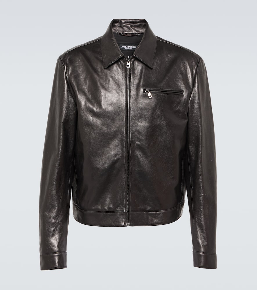 Leather jacket