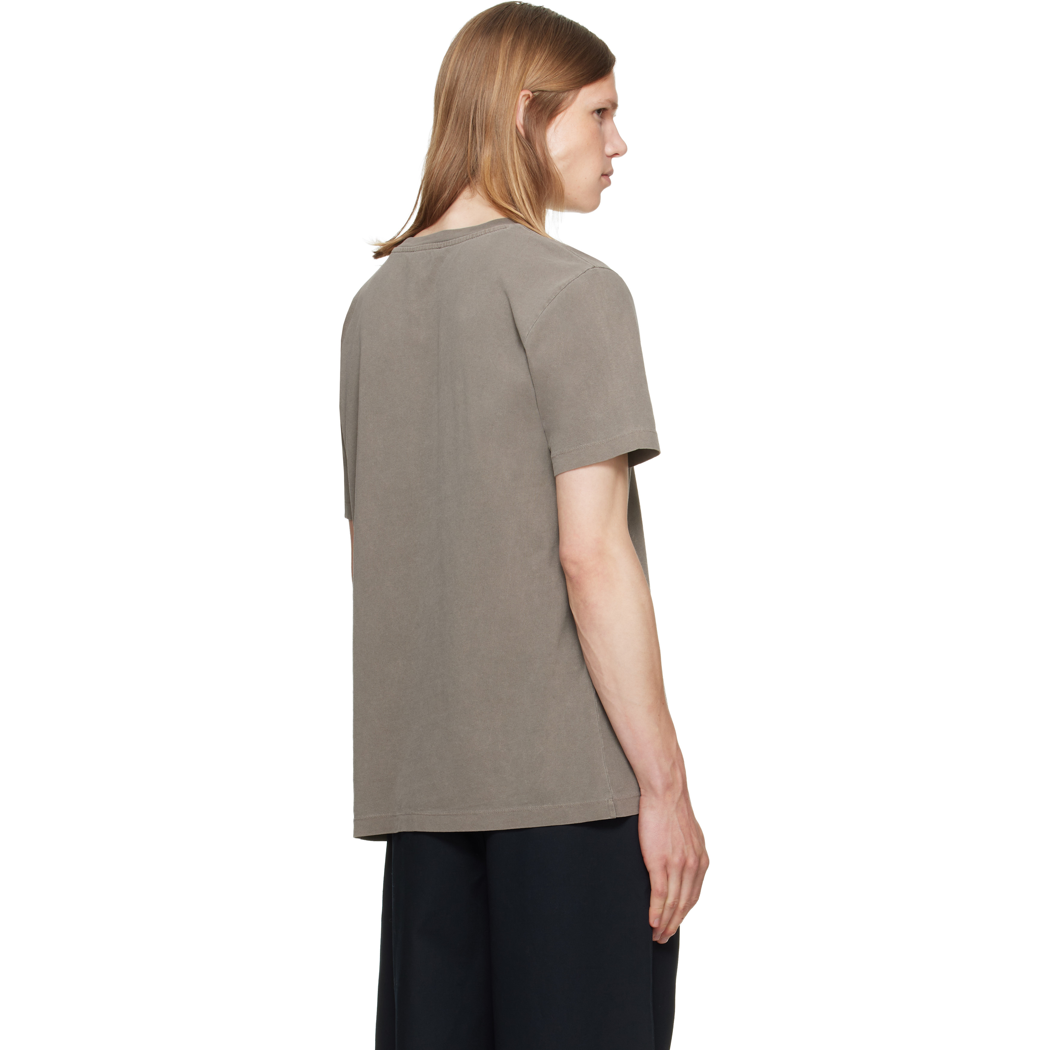 Gray 'Rue Madame' Logo T-shirt