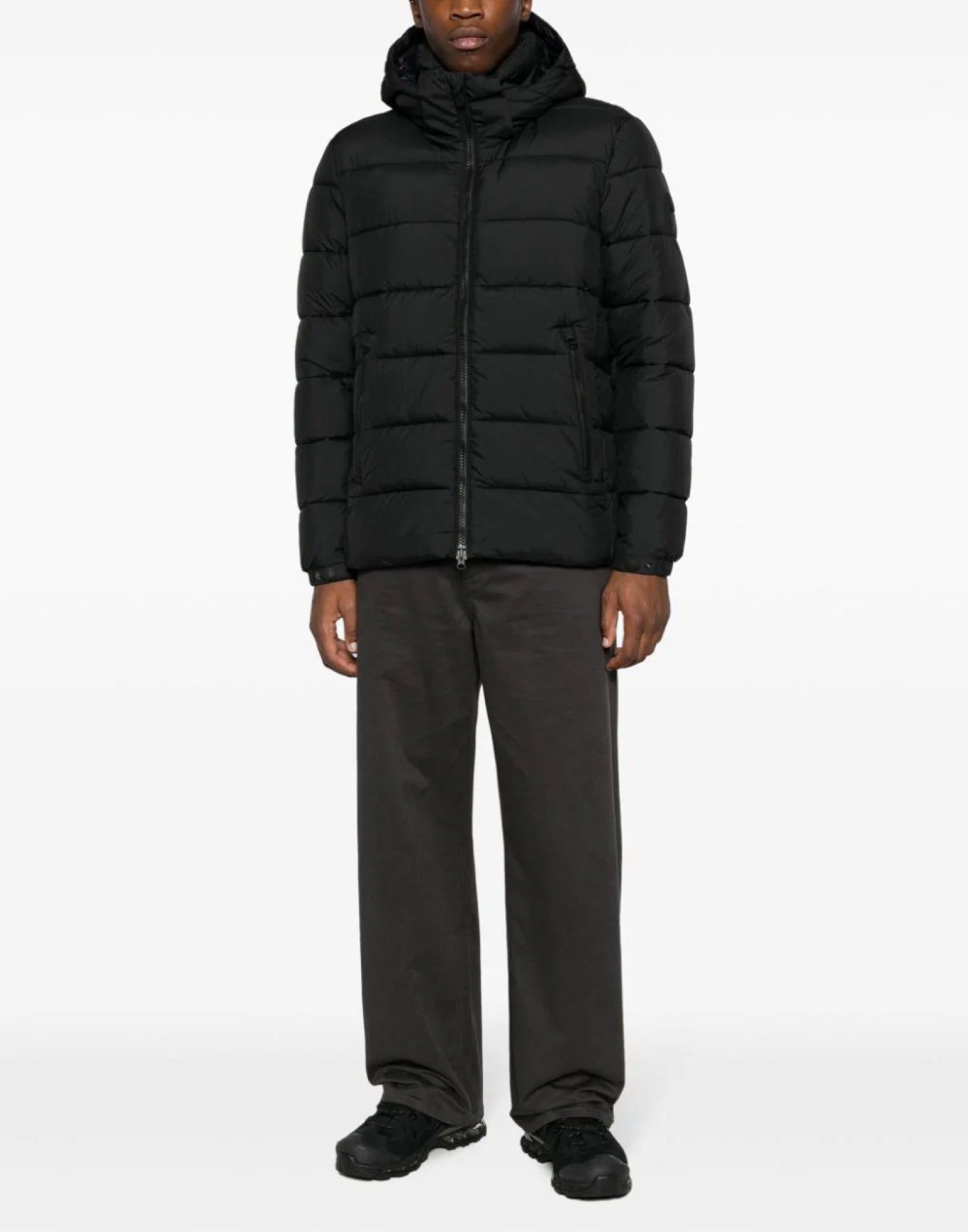 Down Jacket — Black