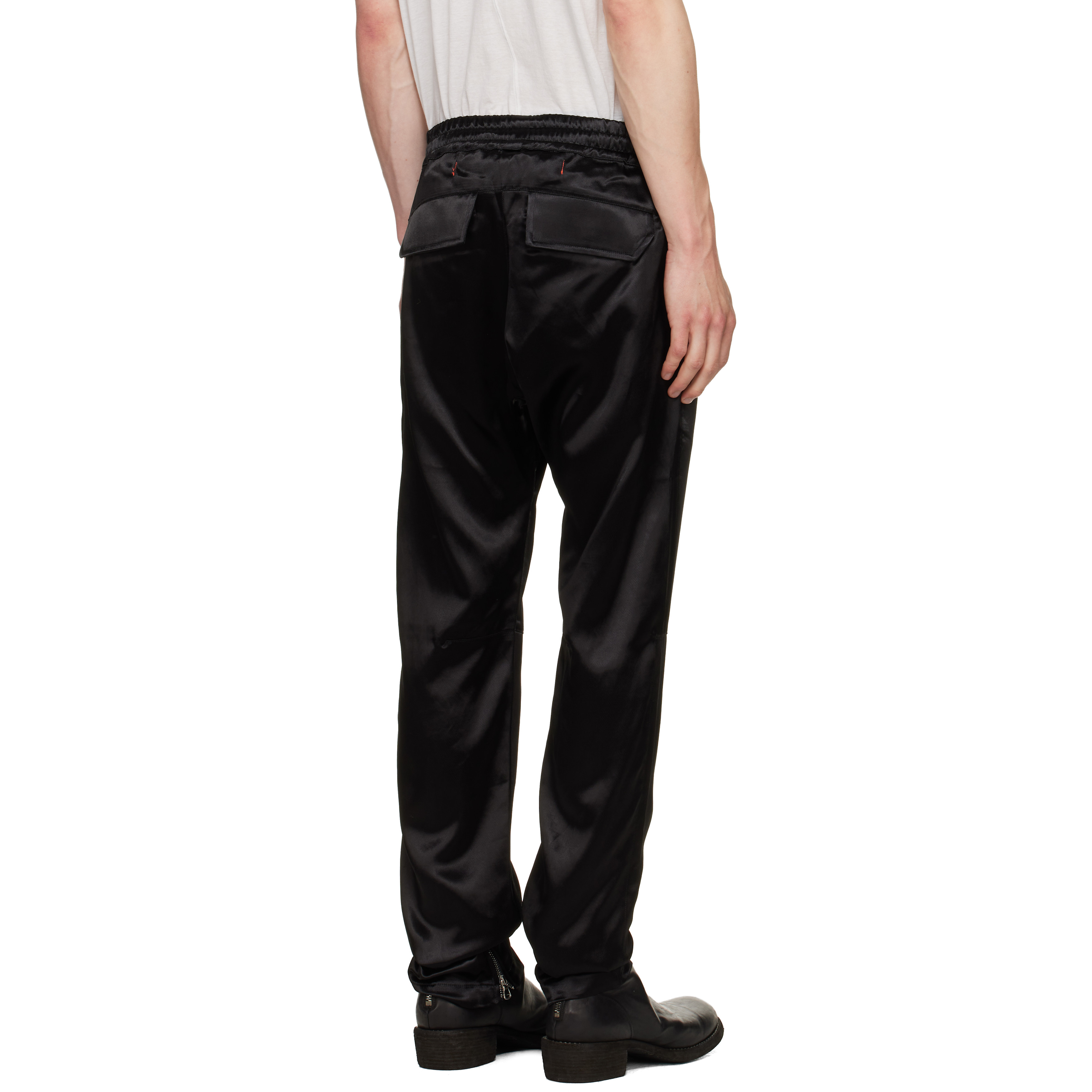 Black Moto Trousers
