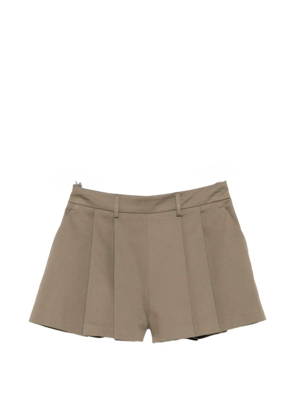 Pleated Shorts