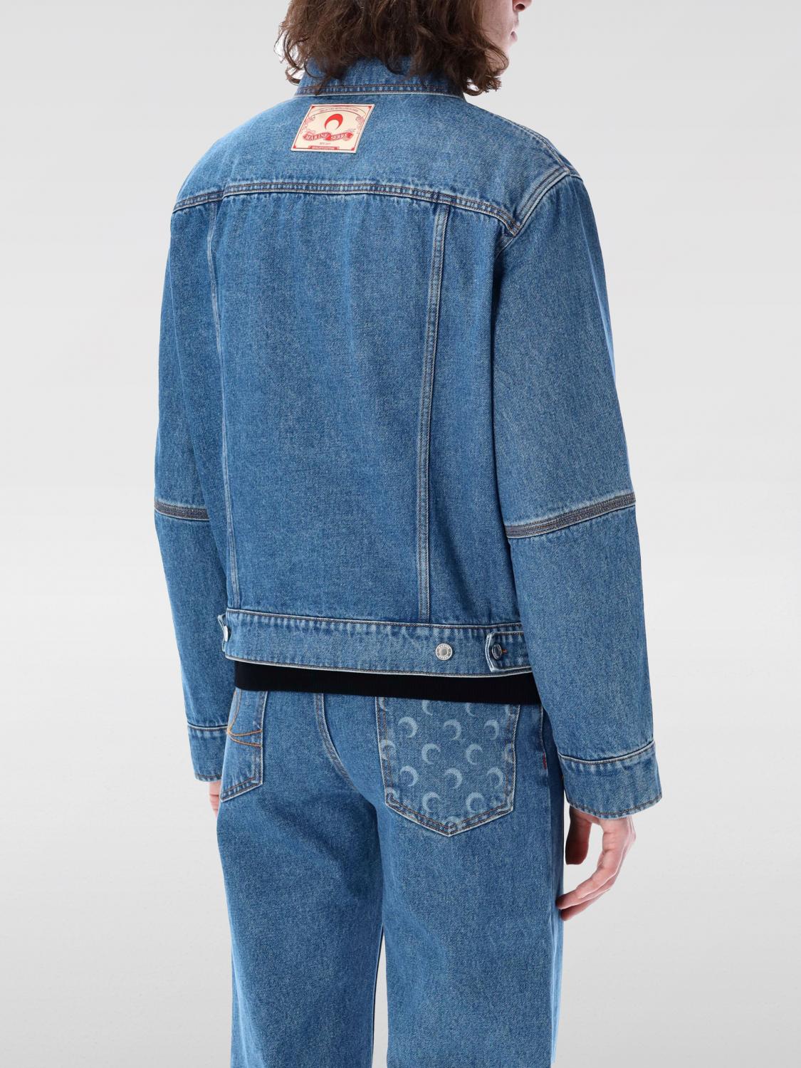 Moon-laser denim jacket - Blue