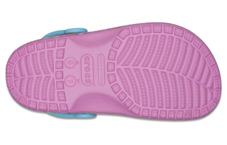 (GS) x Lisa Frank Classic Clogs 'Pink Blue'