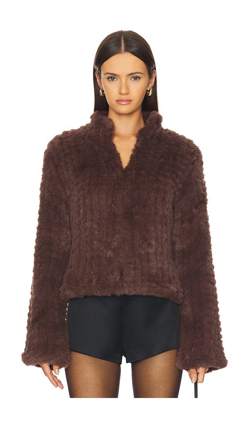 HEARTLOOM Deline Jacket in Mocha. XL also in L, M