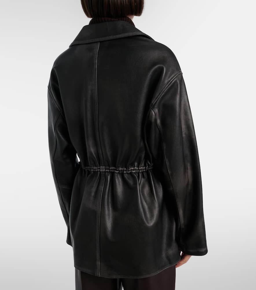 Sleek Statement leather jacket