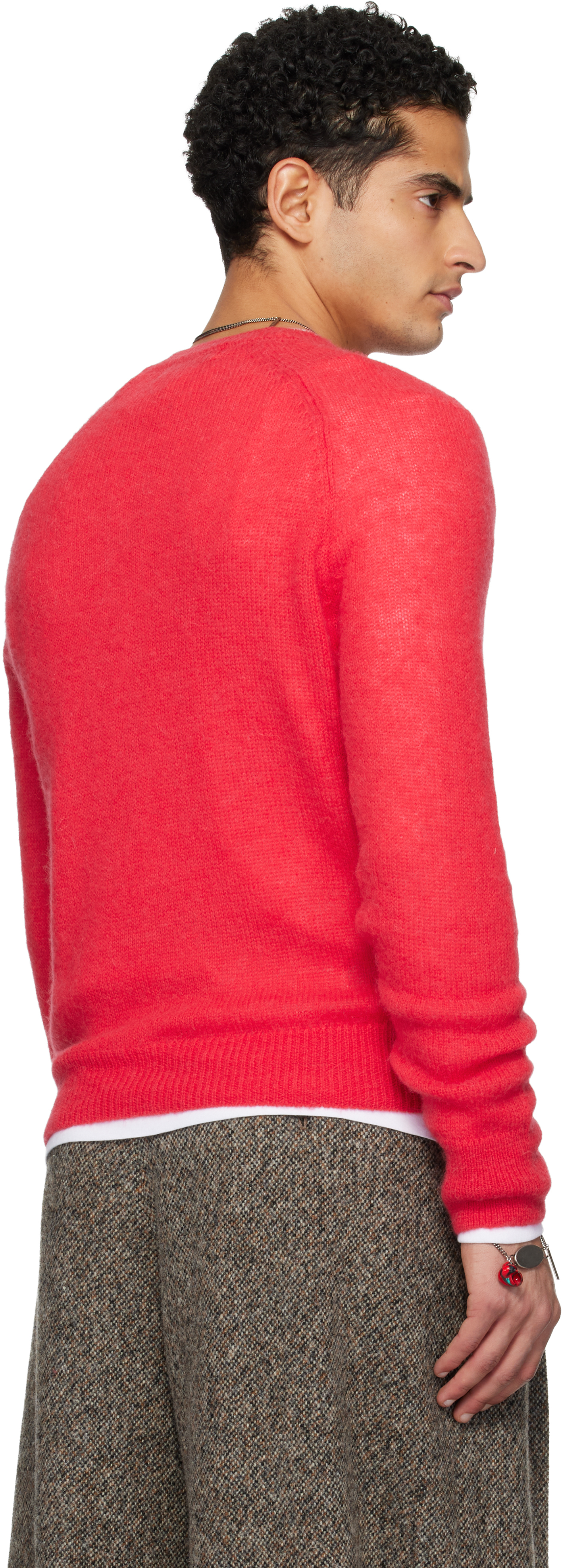 Red Alpaca Sweater