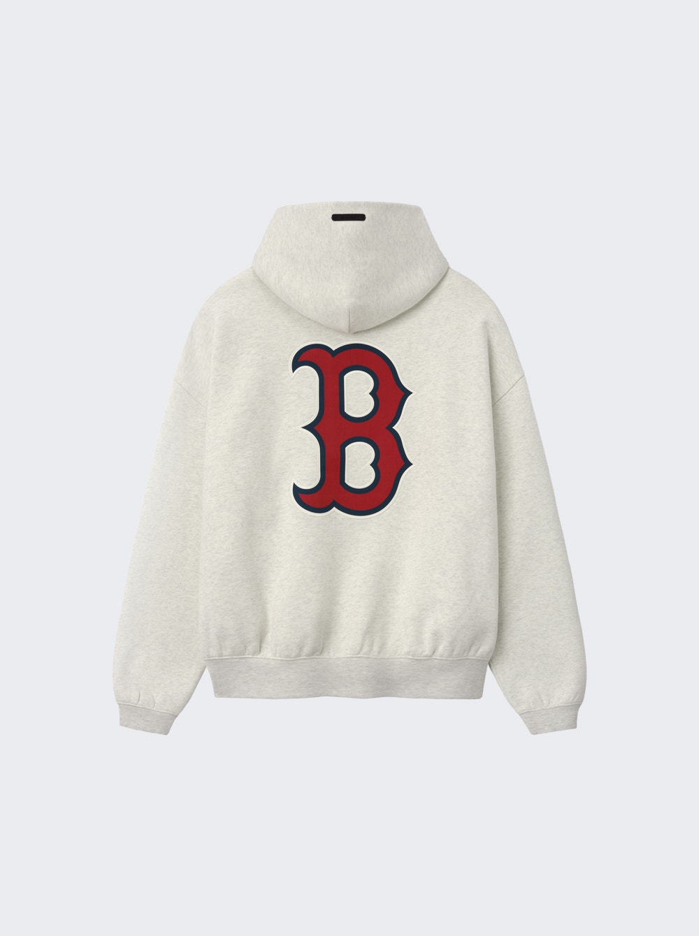 Red Sox Sport Hoodie Oatmeal Heather With Light Heather Rib