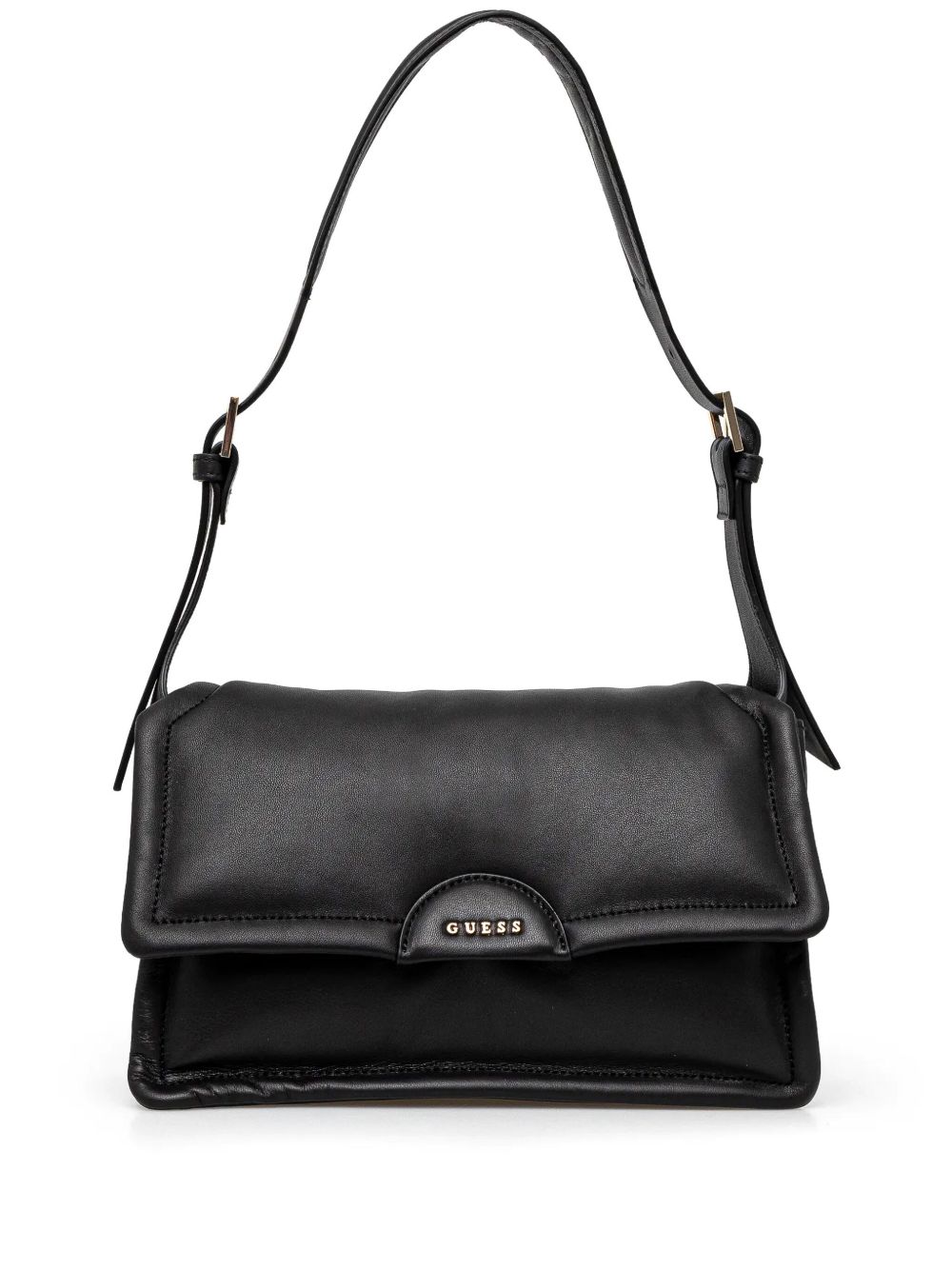 Leather cross body bag - Black