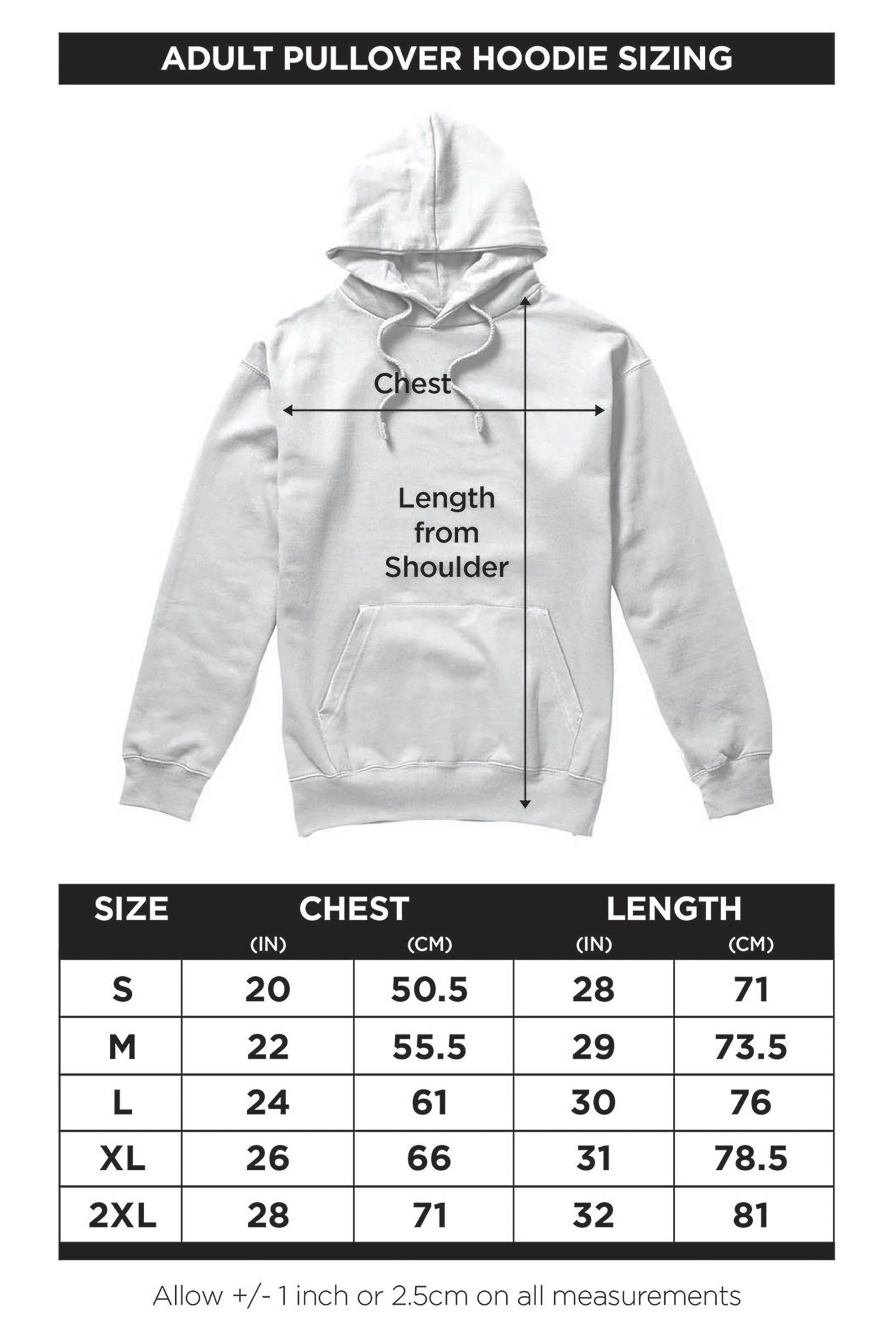 Marvel Unisex Deadpool Sword Hoodie in Black | : Mediu