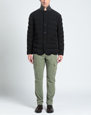 Man Puffer Black Size 34 Polyamide, Polyurethane