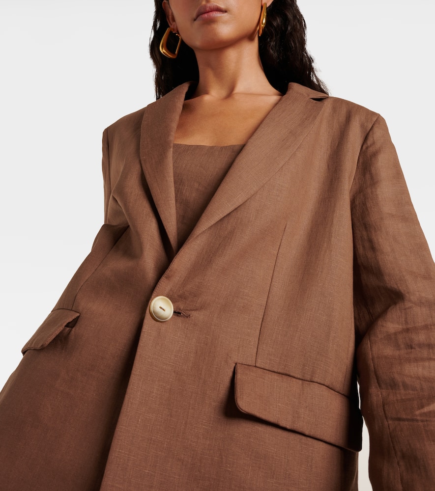 Azores linen blazer