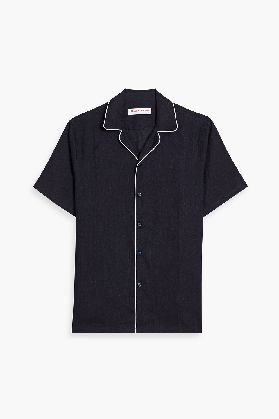 Hibbert linen shirt - Blue - M