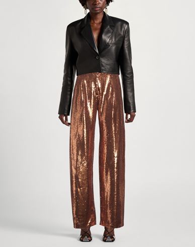 Momoní Woman Pants Rust Size 6 Polyester