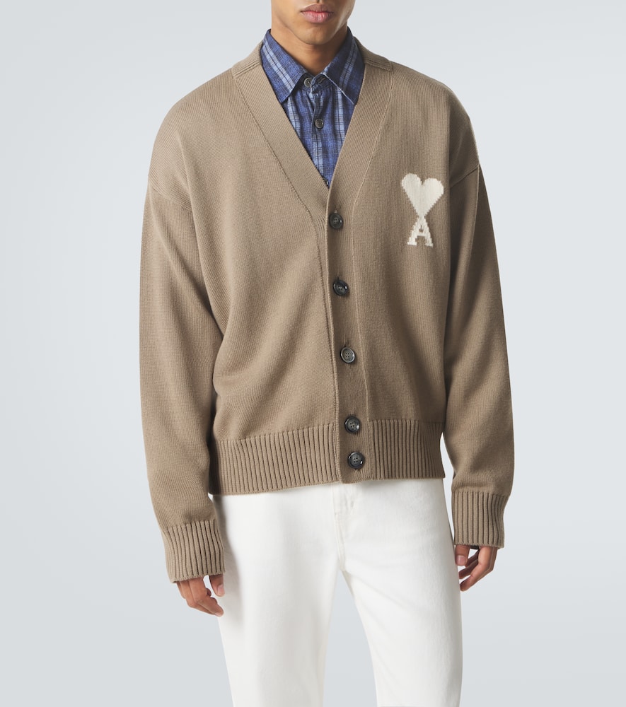 Ami de Caur wool and cotton cardigan