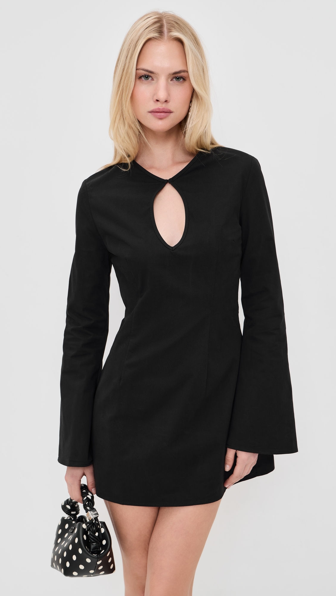 Prima Luce Mini Dress Noir
