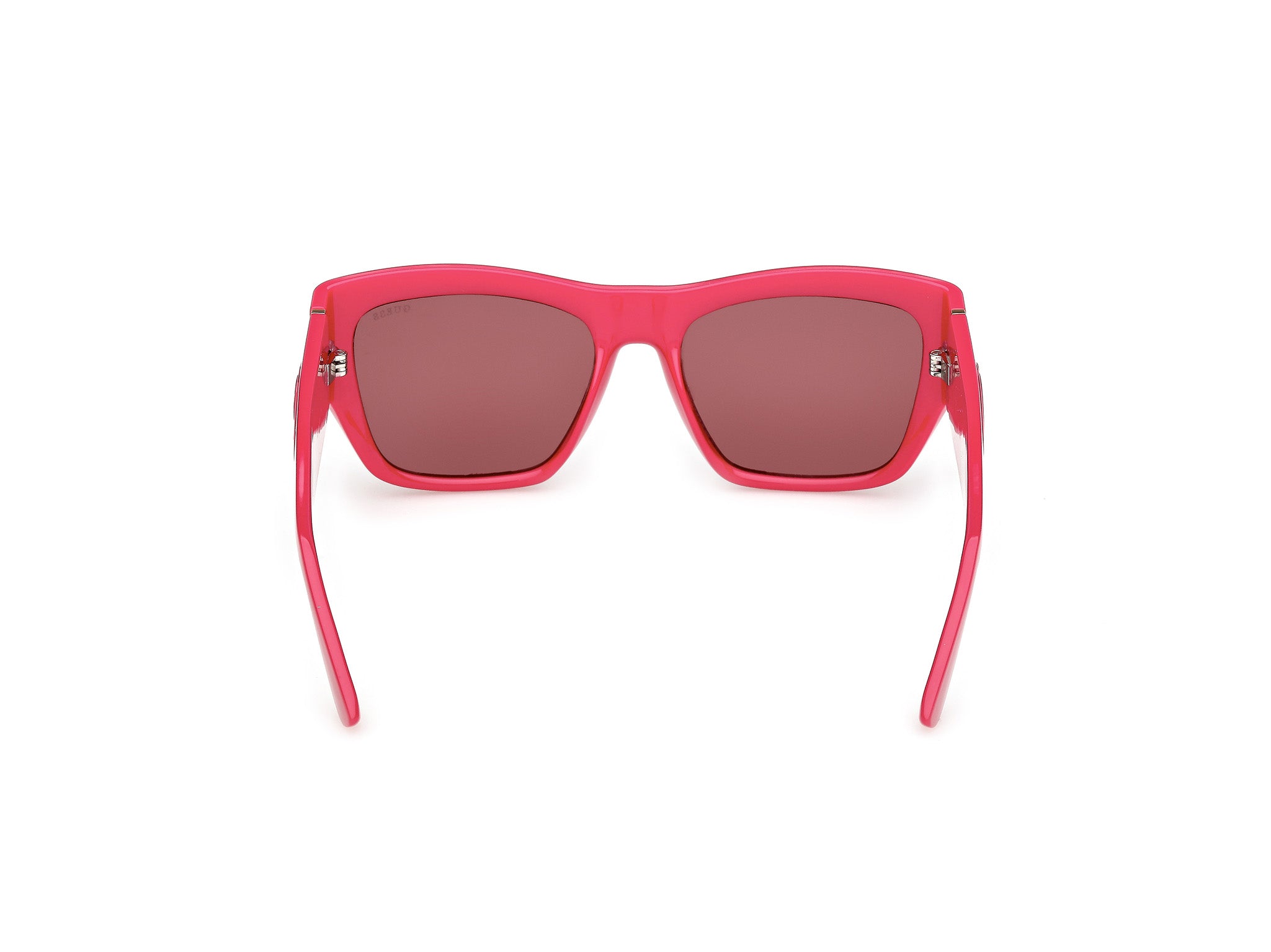 Guess Mujer Guess GU00252 72S Gafas de sol Inyectado Rosa Burdeos Cuadrada Norma