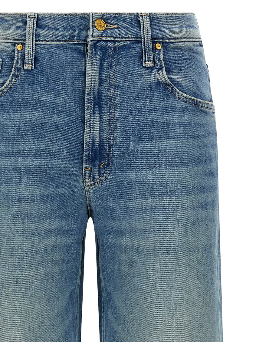 Light Blue The spinner zip sneak jeans