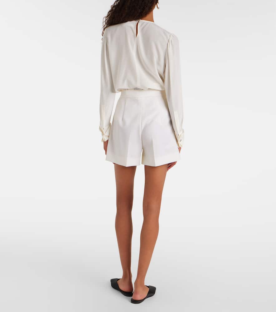 Ozieri virgin wool shorts
