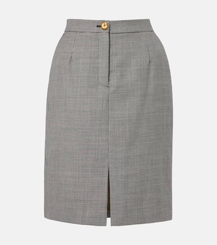 Blazé Milano Popeye virgin wool pencil skirt