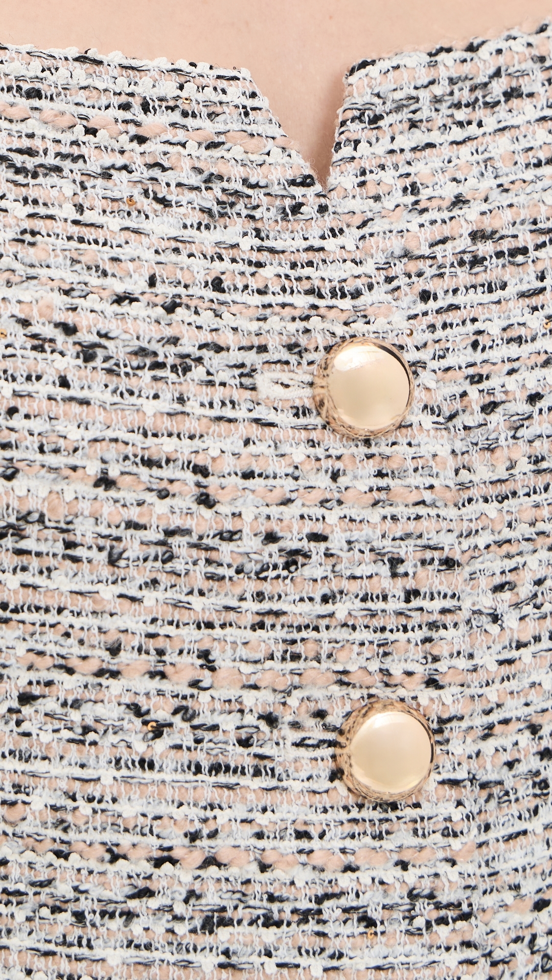 The First Wife Dress Pink Tweed