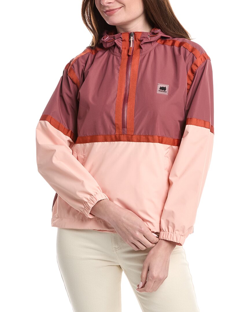 1/2-Zip Mechanical Stretch Woven Ripstop Top