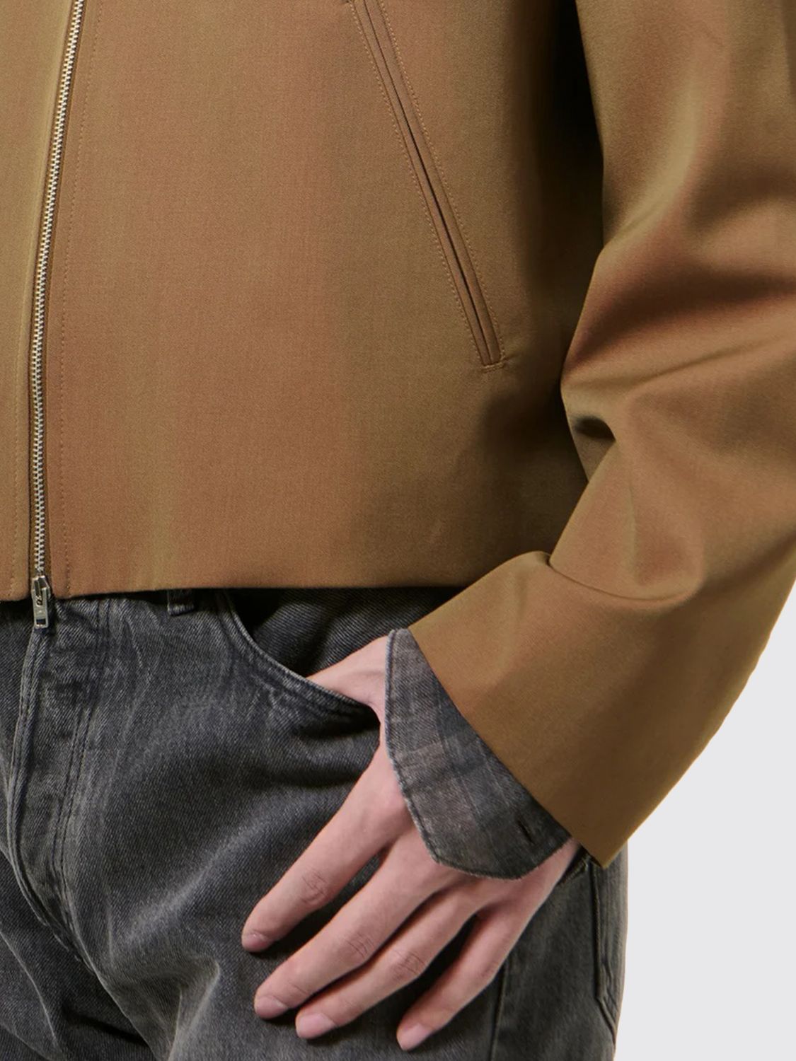 Jacket Men color Brown