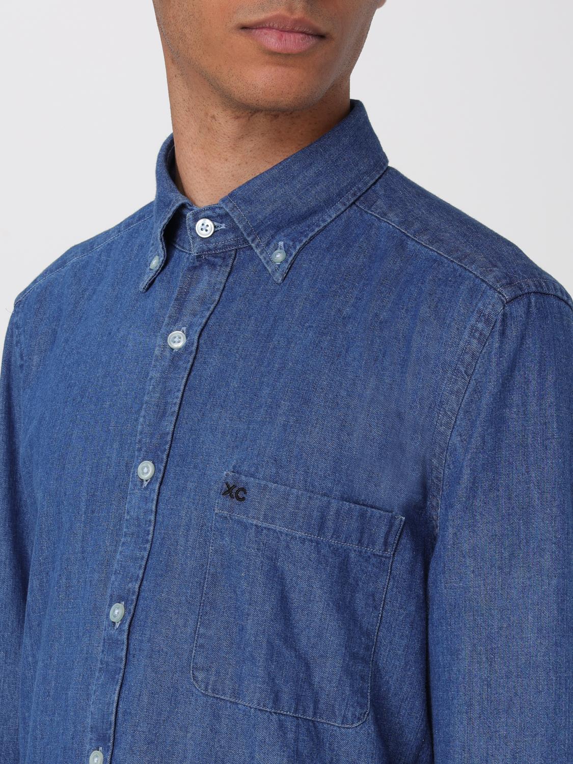 Shirt Men color Blue