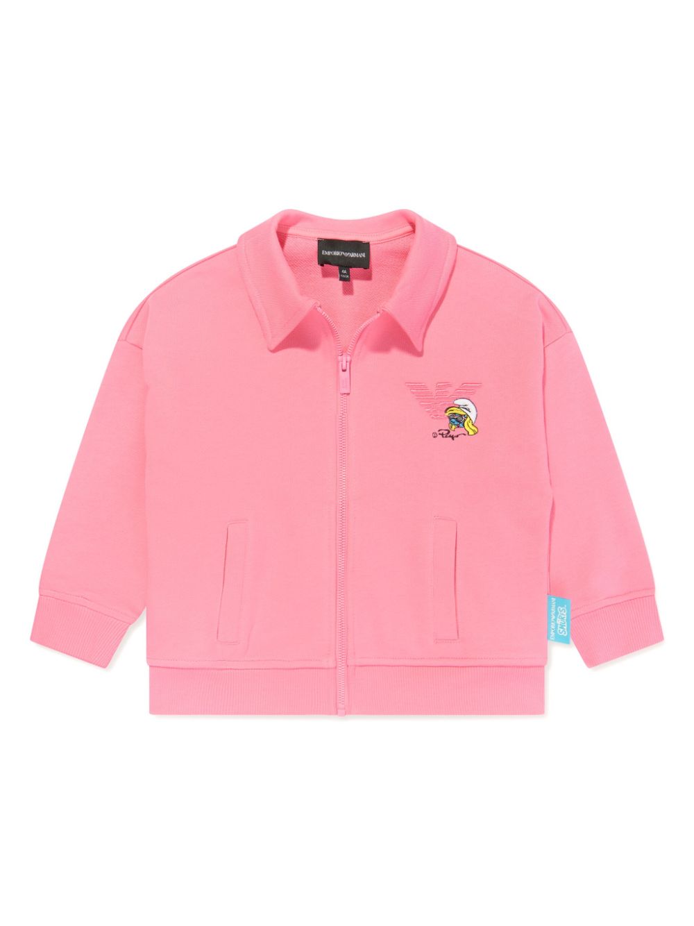 X The Smurfs cotton sweatshirt - Pink