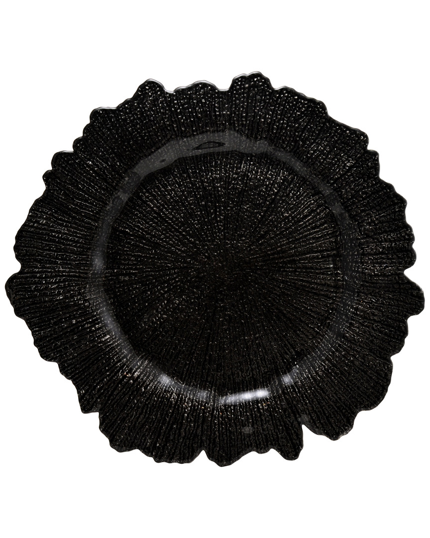 Sponge Set Of 6 13.75In Charger Plates