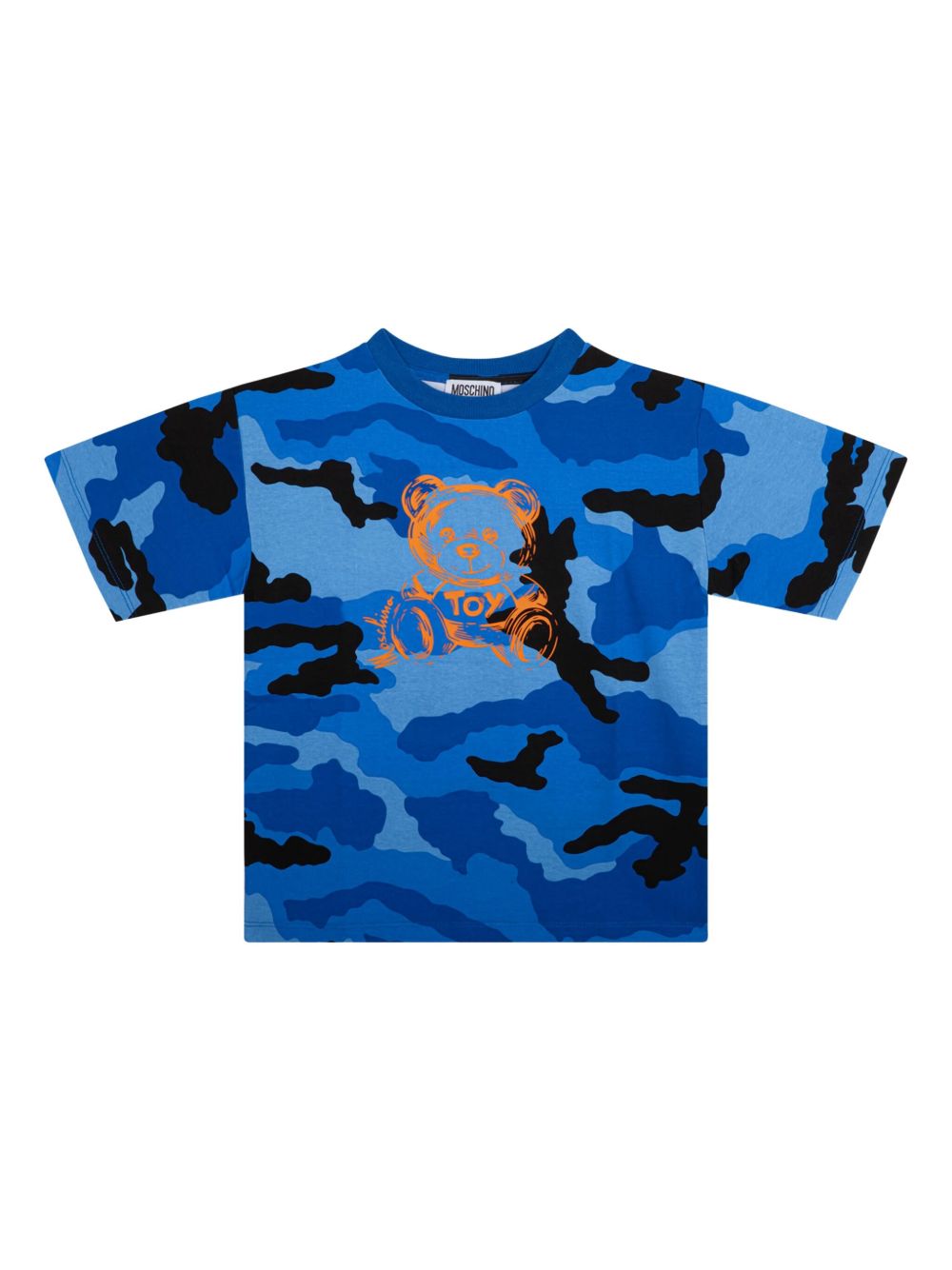 Moschino Teddy-Bear-print T-shirt - Blue
