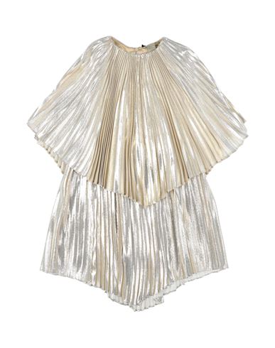 Stella Mccartney Kids Kid Girl Kids' dress Gold Size 12 Silk, Polyester, Cupro