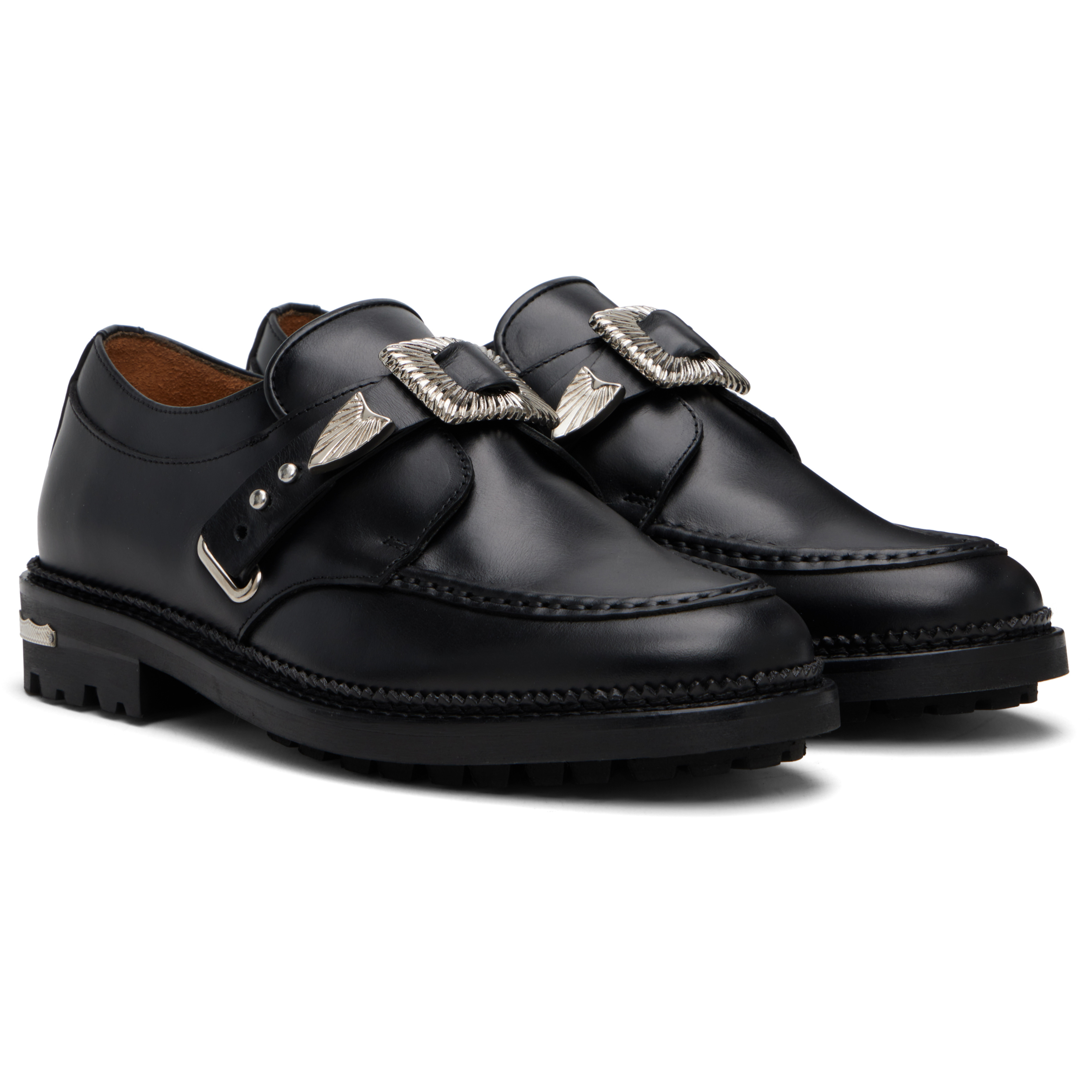 SSENSE Exclusive Black AJ1174 Loafers