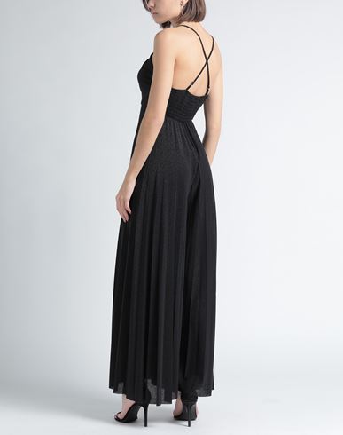 Woman Jumpsuit Black Size 2 Cotton, Polyester, Polyamide, Nylon, Elastane