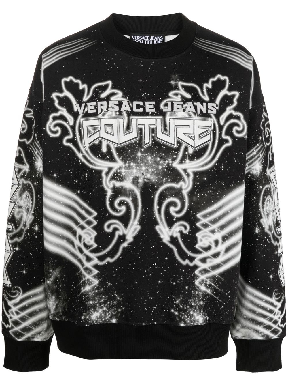 Space Couture long-sleeve sweatshirt - Black
