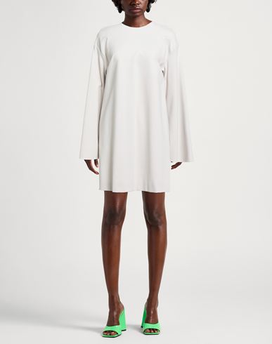 Woman Mini dress Beige Size 2 Viscose, Polyamide, Elastane
