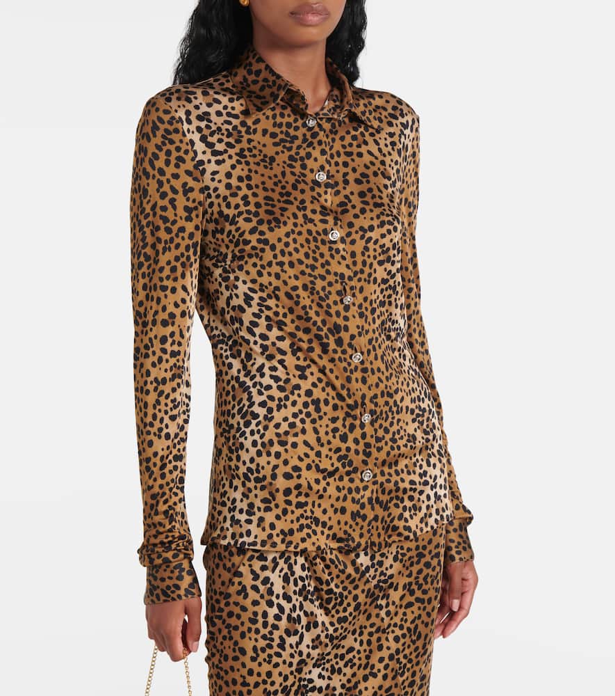 Leopard-print shirt