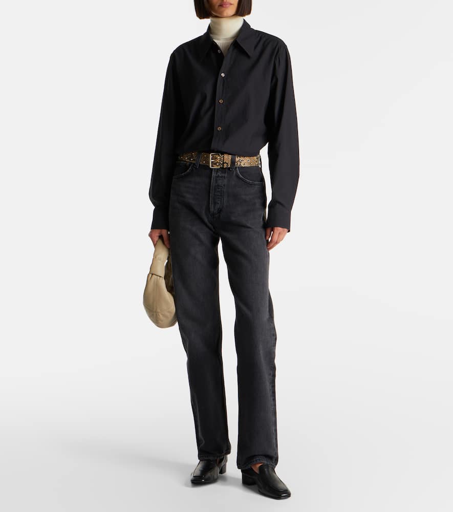 Kelly high-rise straight jeans